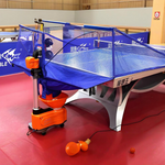 DOUBLE FISH Double Driven Tennis Terving DF G8 Table Rotor Machine-Orange