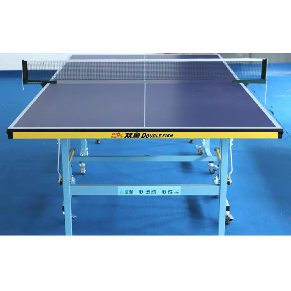 DOUBLE FISH E1 ITTF Balls Net Table Indoor Pingpong Tennis Blue 15mm Table-Bats Approve