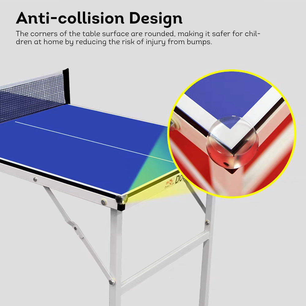 DOUBLE FISH Balls Table-Bats Pingpong Net ITTF 12mm K1 Tennis Blue Indoor Table Approve