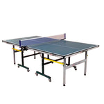 DOUBLE FISH K2 Indoor Balls ITTF Play Solo 15mm Table-Bats Tennis Pingpong Net Foldable Blue Table Approve