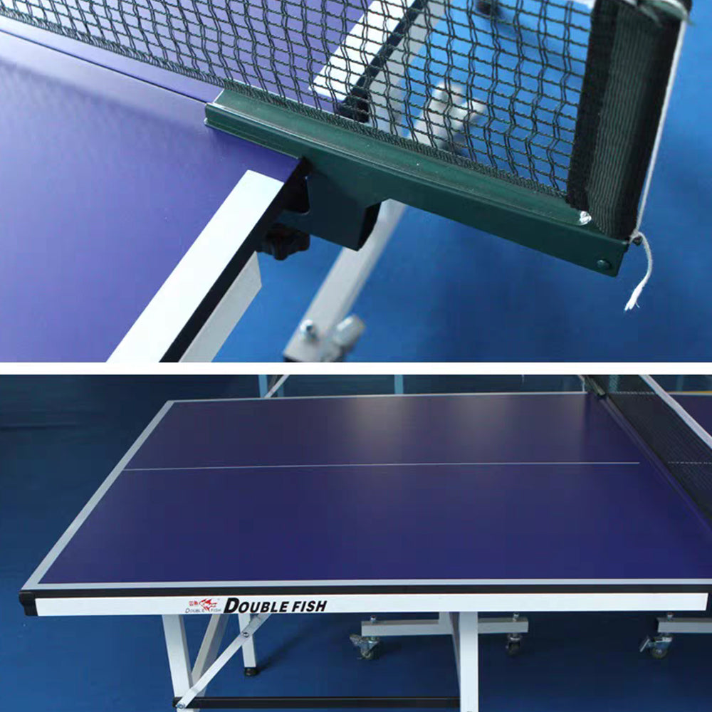 DOUBLE FISH Indoor Net Table-Bats ITTF Q1 15mm Table Pingpong Blue Balls Tennis Approve