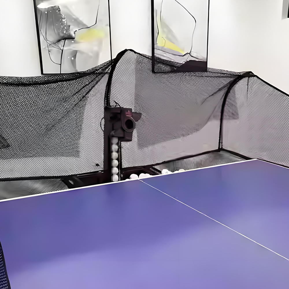 DOUBLE FISH Technology Super 3 Tennis Serve Vertical - Machine Table Intelligent Black