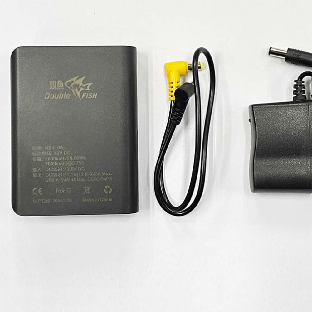 DOUBLE FISH Machine Super-3/Super-3Plus Tennis Table Portable Serve Power Supply