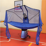 DOUBLE FISH Super Technology Serving Vertical Intelligent 5 Table Machine Tennis -Black&Blue