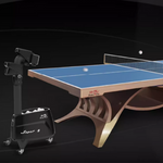DOUBLE FISH Ball Serving Vertical Super Table Intelligent Tennis Technology 8 Machine-Blue&Black