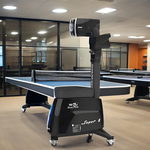 DOUBLE FISH Ball Serving Vertical Super Table Intelligent Tennis Technology 8 Machine-Blue&Black