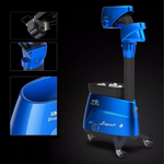DOUBLE FISH Ball Serving Vertical Super Table Intelligent Tennis Technology 8 Machine-Blue&Black