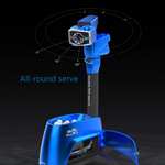 DOUBLE FISH Ball Serving Vertical Super Table Intelligent Tennis Technology 8 Machine-Blue&Black