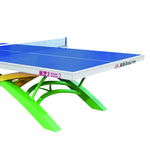 DOUBLE FISH Yellow&Green&Blue Table Pong Bats 25mm Tennis/Ping Ball Dream-2 Net - Table Volant Indoor ITTF Pro Approve