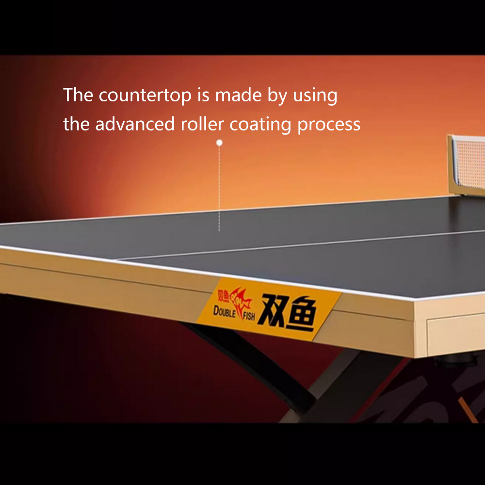 DOUBLE FISH Pingpong Balls Volant Table Drem3 Tennis ITTF Indoor Table-Bats Pro Net 25mm Black Approve