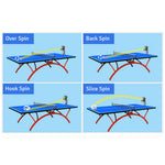 HUIPANG L-B Portable Ping Table Trainer Robot Tennis Standing Pong Training