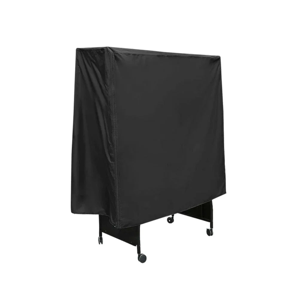 ARIX Table Table Tables Dustproof for UV-Resistant, Tennis Foldable Suitable Waterproof and Cover - Fabric, Oxford Indoor Outdoor and Anti-Aging - Black