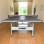 SPINIX 19mm Balls Play Table Pingpong Foldable Solo Table-Bats Top Tennis Indoor Blue&Black Net