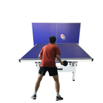 SPINIX Pro Solo Table-Bats 25mm Balls Table Blue&Black Tennis Foldable Indoor Pingpong Play Net