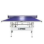 SPINIX Pro Solo Table-Bats 25mm Balls Table Blue&Black Tennis Foldable Indoor Pingpong Play Net
