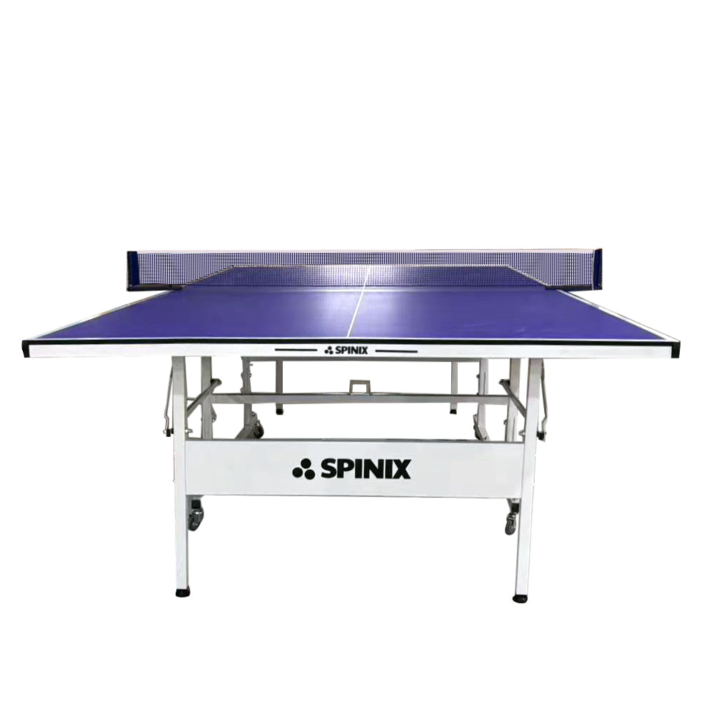 SPINIX Pro Solo Table-Bats 25mm Balls Table Blue&Black Tennis Foldable Indoor Pingpong Play Net
