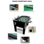 KICKSY HLOW Table 5FT with Steel Hollow Foosball Soccer Rods