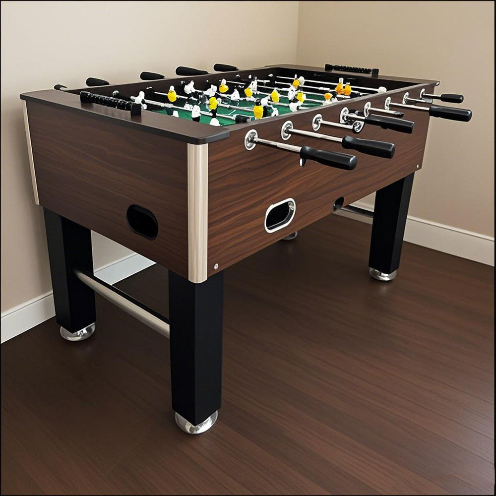 KICKSY HLOW Table 5FT with Steel Hollow Foosball Soccer Rods