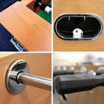 KICKSY HLOW Table 5FT with Steel Hollow Foosball Soccer Rods