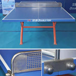 DOUBLE FISH Balls Tennis Net SW318 ITTF Pingpong Blue Waterproof Table Outdoor Table-Bats Approve