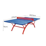 DOUBLE FISH Blue Balls Table/Bats Table Outdoor Pingpong Tennis ITTF Net Waterproof SW318A Approve