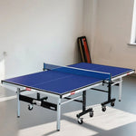 DHS T1010 Premium Table Tennis Bats Table 15mm Indoor Blue Balls - Pingpong Net