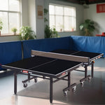 DHS T1223 Bats Pingpong 22mm Table Blue&Black Balls Table Indoor - Premium Tennis Net