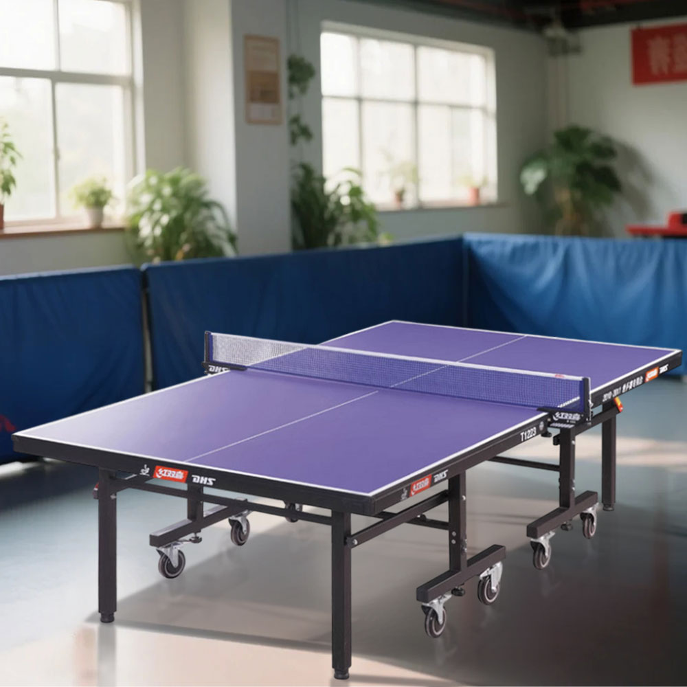 DHS T1223 Bats Pingpong 22mm Table Blue&Black Balls Table Indoor - Premium Tennis Net