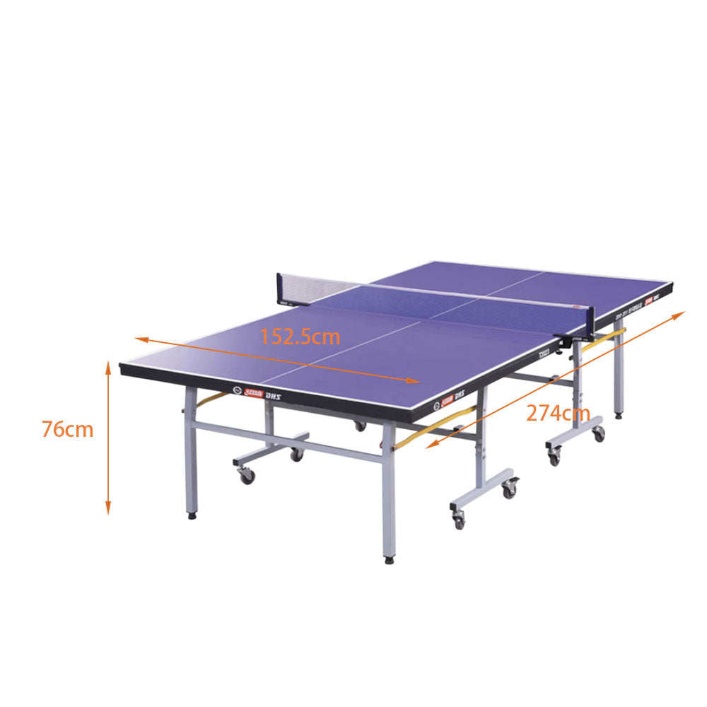 DHS T2023&T2123 Bats Table Table Tennis - Blue Balls Premium Indoor 18mm&15mm Pingpong Net