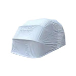 TREKKA Upgraded Galvanized Car Canopy 5.7/6m Portable Cover Reinforced Steel Frame Waterproof & UV-Resistant Fabric Wind-Stable Structure - Grey