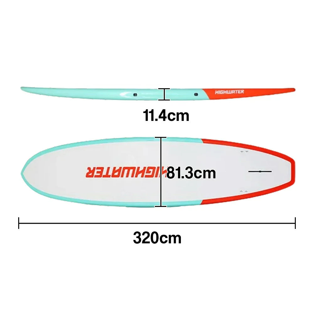 TREKKA Inflatable Stand Up Paddle Board Anti-Slip Deck Large Removable Fin Gear Bungees Stable