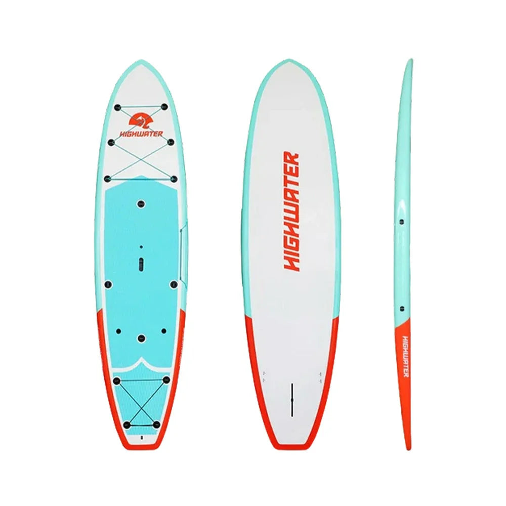 TREKKA Inflatable Stand Up Paddle Board Anti-Slip Deck Large Removable Fin Gear Bungees Stable