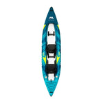 TREKKA 312/412cm Kayak Durable PVC Construction Multi-Chamber Design Splash-Proof Bow Quick-Drain Valve Ideal for Fishing & Recreation
