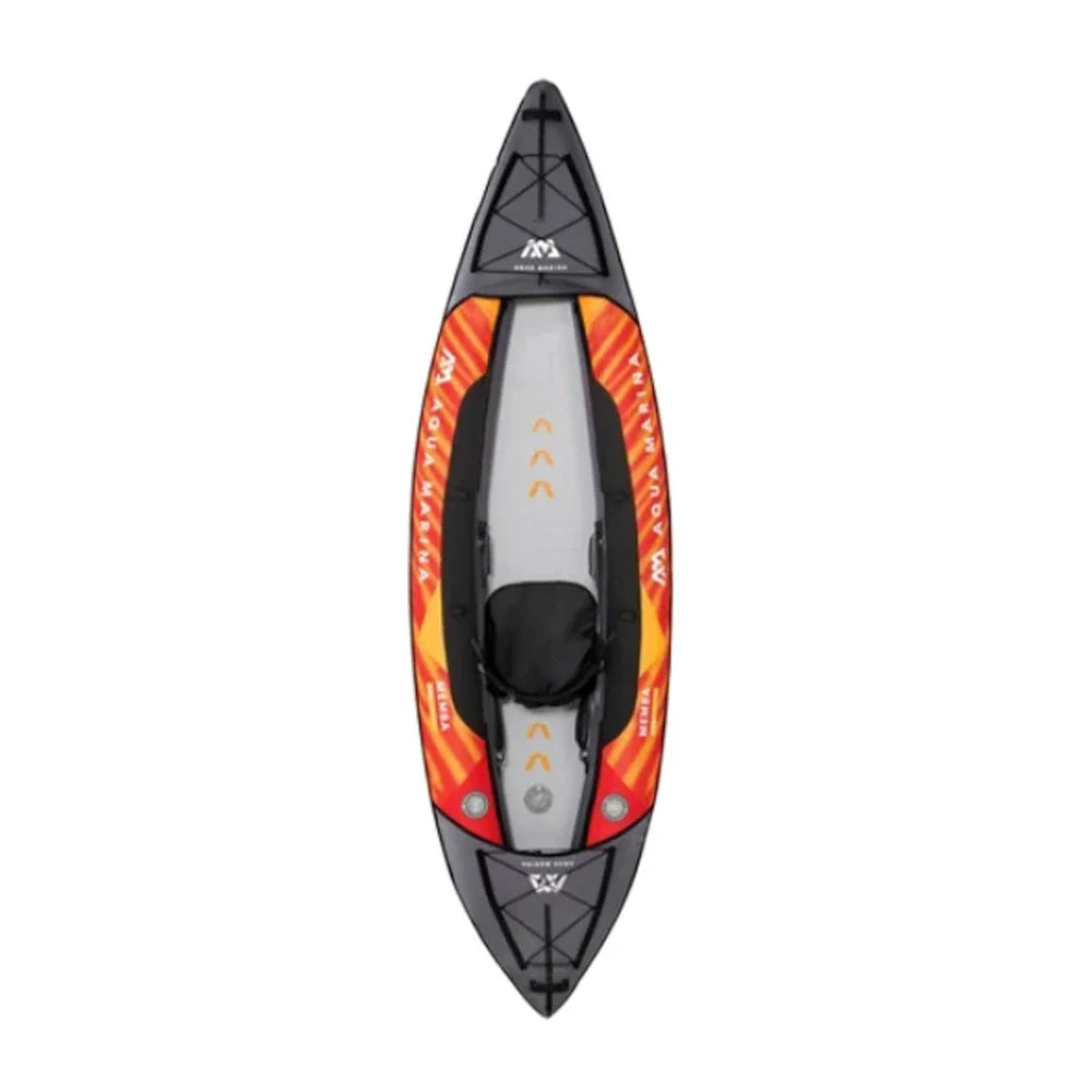 TREKKA 330/390cm Kayak Durable PVC Multi-Chamber Design Splash-Proof Bow Quick-Drain Valve Ideal for Fishing & Recreation