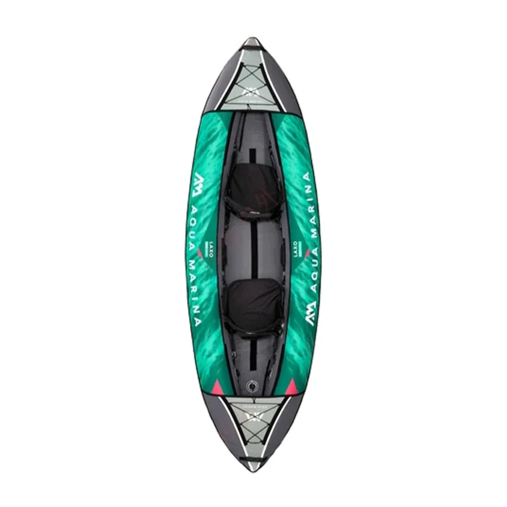 TREKKA 285/320cm Kayak Durable PVC Construction Multi-Chamber Design Removable Seat Cushion Ideal for Fishing & Recreation