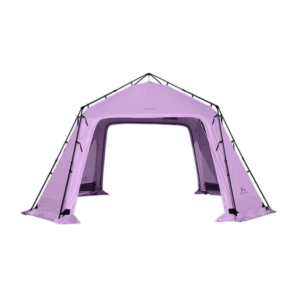 TREKKA Auto-Open Large Camping Canopy Tent - Ripstop Oxford Fabric, Fast Setup, Heavy-Duty Steel Frame - Pink