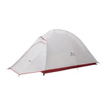 TREKKA Ultralight Silicone-Coated Hiking Tent - Windproof, Waterproof, Compact Backpacking Shelter - Grey