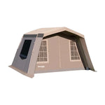 TREKKA Travel Inflatable Camping Tent with 11 Sq.m Interior Space - Fast Inflation, Includes Air Pump, Lightweight Outdoor Shelter - Grey