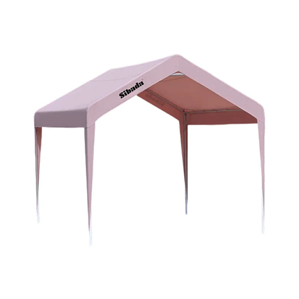 TREKKA Outdoor Pop-Up Gazebo - 3x3m Canopy Only Reinforced Steel Frame Waterproof & UV-Resistant Fabric Wind-Stable Structure Quick Assembly - Sakura Pink
