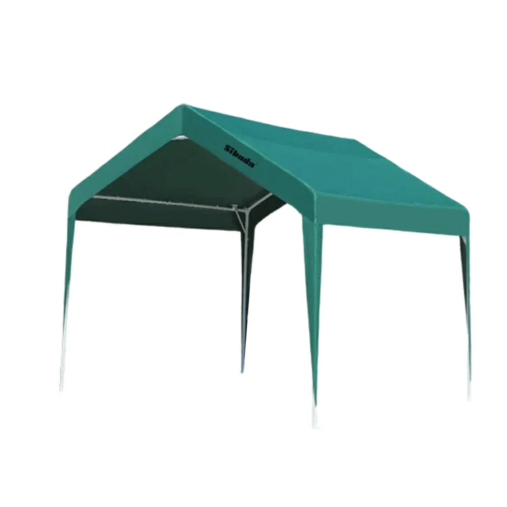 TREKKA Outdoor Pop-Up Gazebo - 3x3m Canopy Only Reinforced Steel Frame Waterproof & UV-Resistant Fabric Wind-Stable Structure Quick Assembly - Green