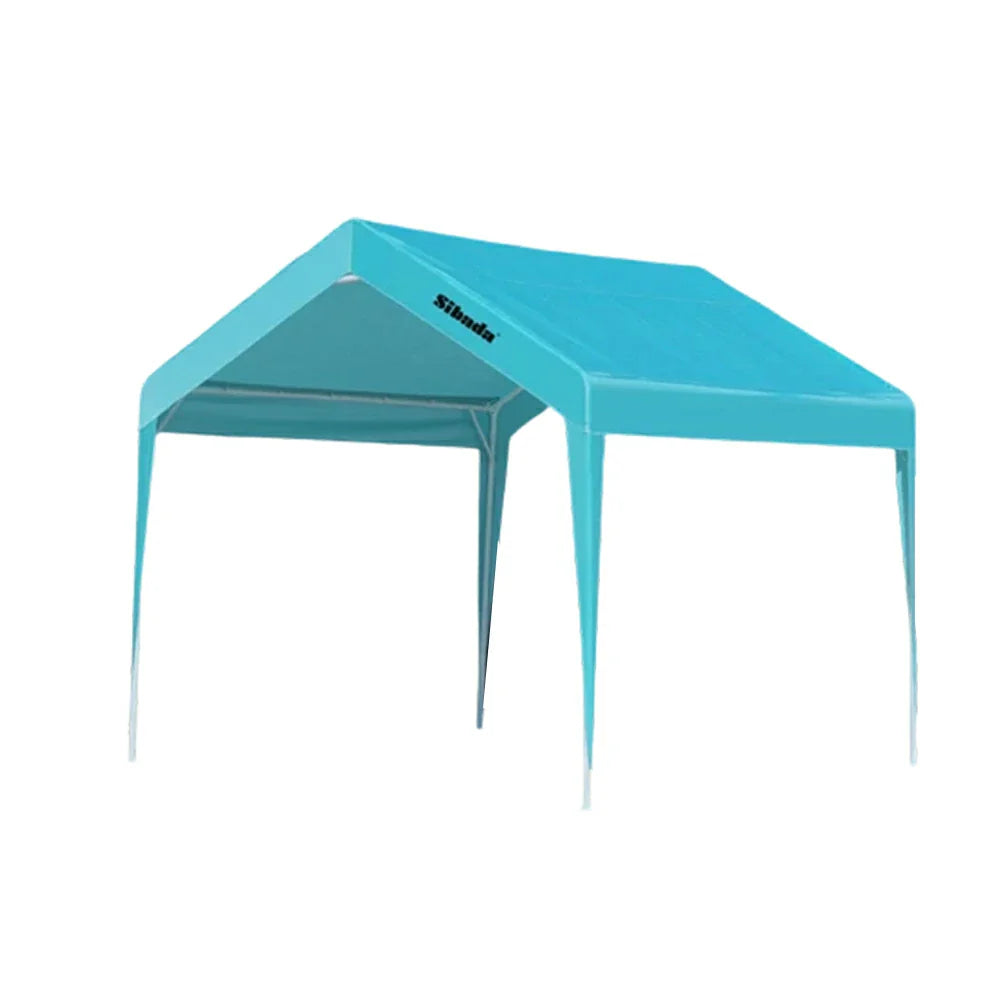 TREKKA Outdoor Pop-Up Gazebo - 3x3m Canopy Only Reinforced Steel Frame Waterproof & UV-Resistant Fabric Wind-Stable Structure Quick Assembly - Blue