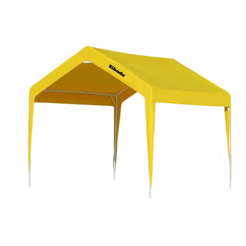 TREKKA Outdoor Pop-Up Gazebo - 3x3m Canopy Only Reinforced Steel Frame Waterproof & UV-Resistant Fabric Wind-Stable Structure Quick Assembly - Yellow