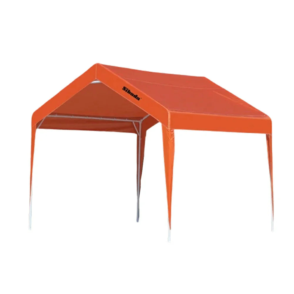 TREKKA Outdoor Pop-Up Gazebo - 3x3m Canopy Only Reinforced Steel Frame Waterproof & UV-Resistant Fabric Wind-Stable Structure Quick Assembly - Orange