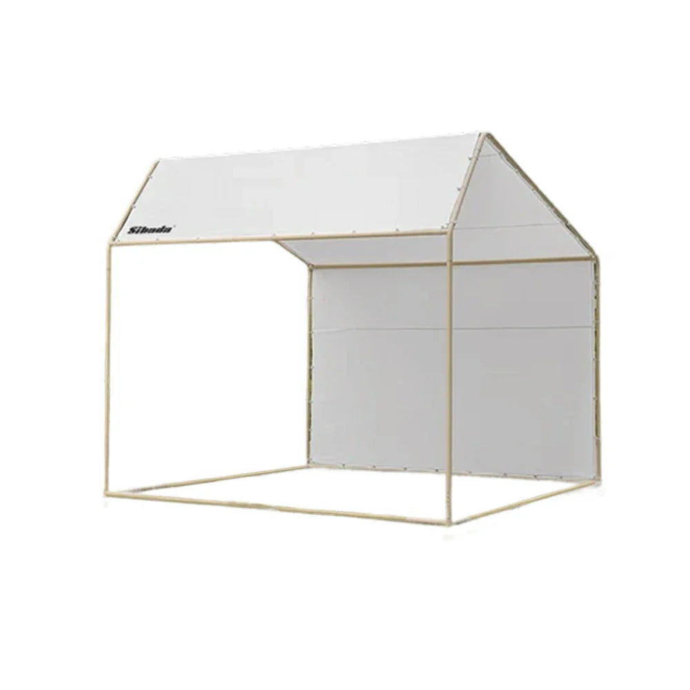 TREKKA Outdoor Pop-Up Gazebo 2/3m Canopy Reinforced Steel Frame Waterproof & UV-Resistant Fabric Wind-Stable Structure Quick Assembly - White