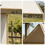 TREKKA Outdoor Pop-Up Gazebo 2/3m Canopy Reinforced Steel Frame Waterproof & UV-Resistant Fabric Wind-Stable Structure Quick Assembly - Beige