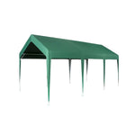 TREKKA Heavy-Duty Outdoor Canopy Tent - 3x6m Large Canopy Reinforced Steel Frame Waterproof & UV-Resistant Fabric Wind-Stable Structure - Army Green