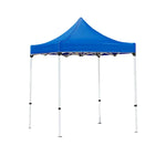 TREKKA Outdoor Pop-Up Canopy - 2/3m Square Canopy Reinforced Steel Frame Waterproof & UV-Resistant Fabric Wind-Stable Structure - Blue