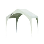 TREKKA Outdoor Arch Canopy Gazebo - 3x3m Canopy Only Reinforced Steel Frame Waterproof & UV-Resistant Fabric Wind-Stable Structure - Green