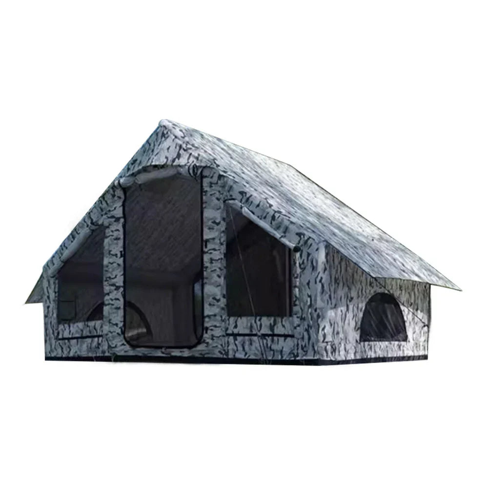 TREKKA Single Camping Tent No-Extension Rainfly Camo Edition -Waterproof, Windproof, Durable Outdoor Shelter with Easy Setup -Camouflage