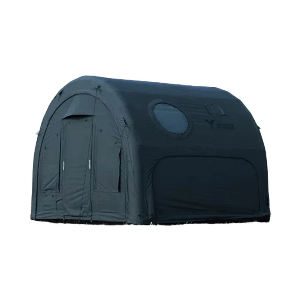 TREKKA Wormhole Inflatable Camping Tent -Windproof, Waterproof, Spacious Interior with Quick Setup for All-Season Outdoor Use -Shadow Grey